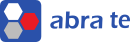 ABRA TE blaues Logo mit dem Namen